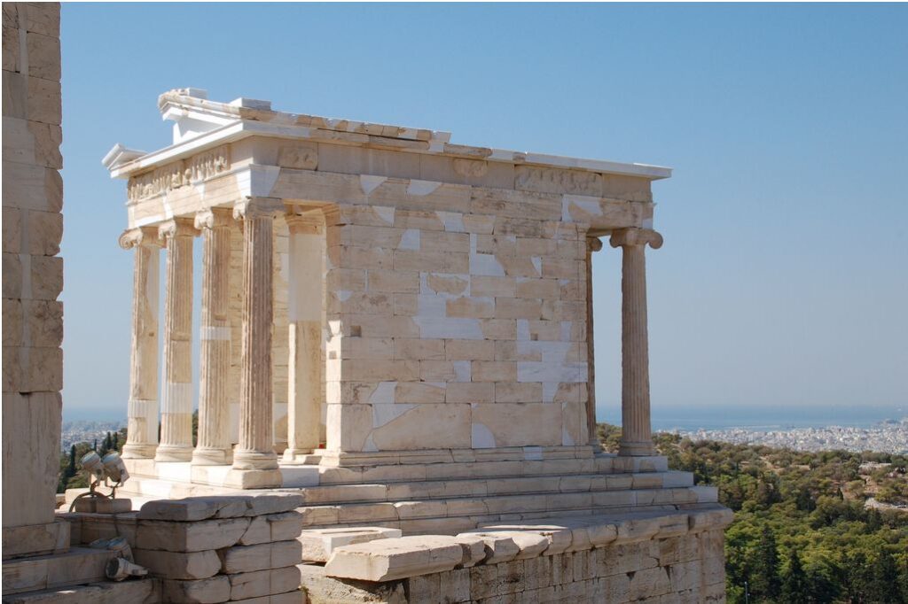atina akropolisi athene nike tapınağı